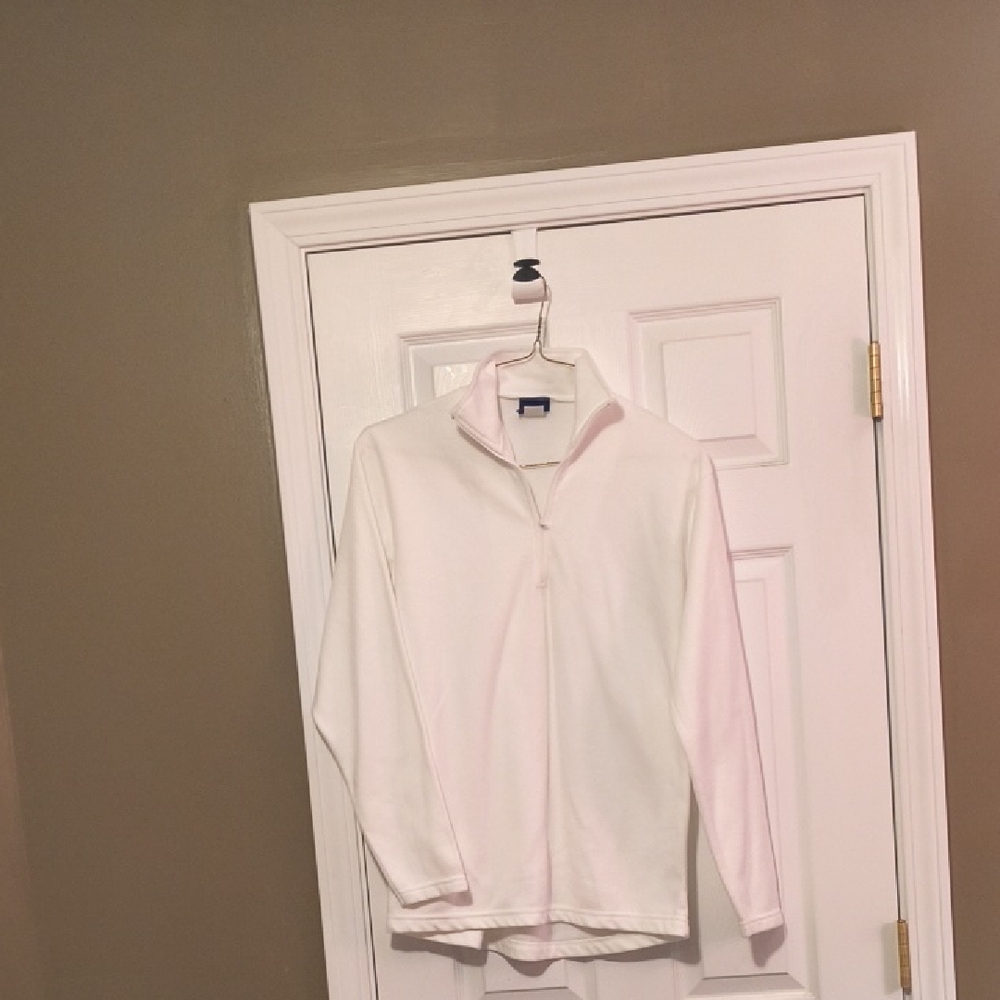 Men's White Pullover Jacket